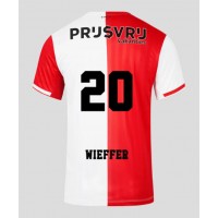 Stroje piłkarskie Feyenoord Mats Wieffer #20 Koszulka Podstawowej 2023-24 Krótki Rękaw